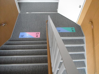 施設内エレベーター・階段・エスカレータサイン